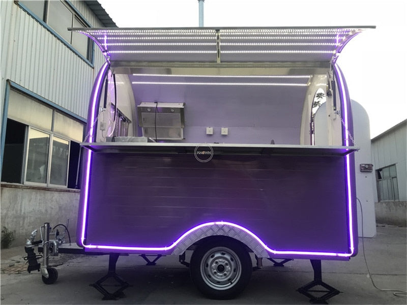 Street Mobile Fast Food Trailer