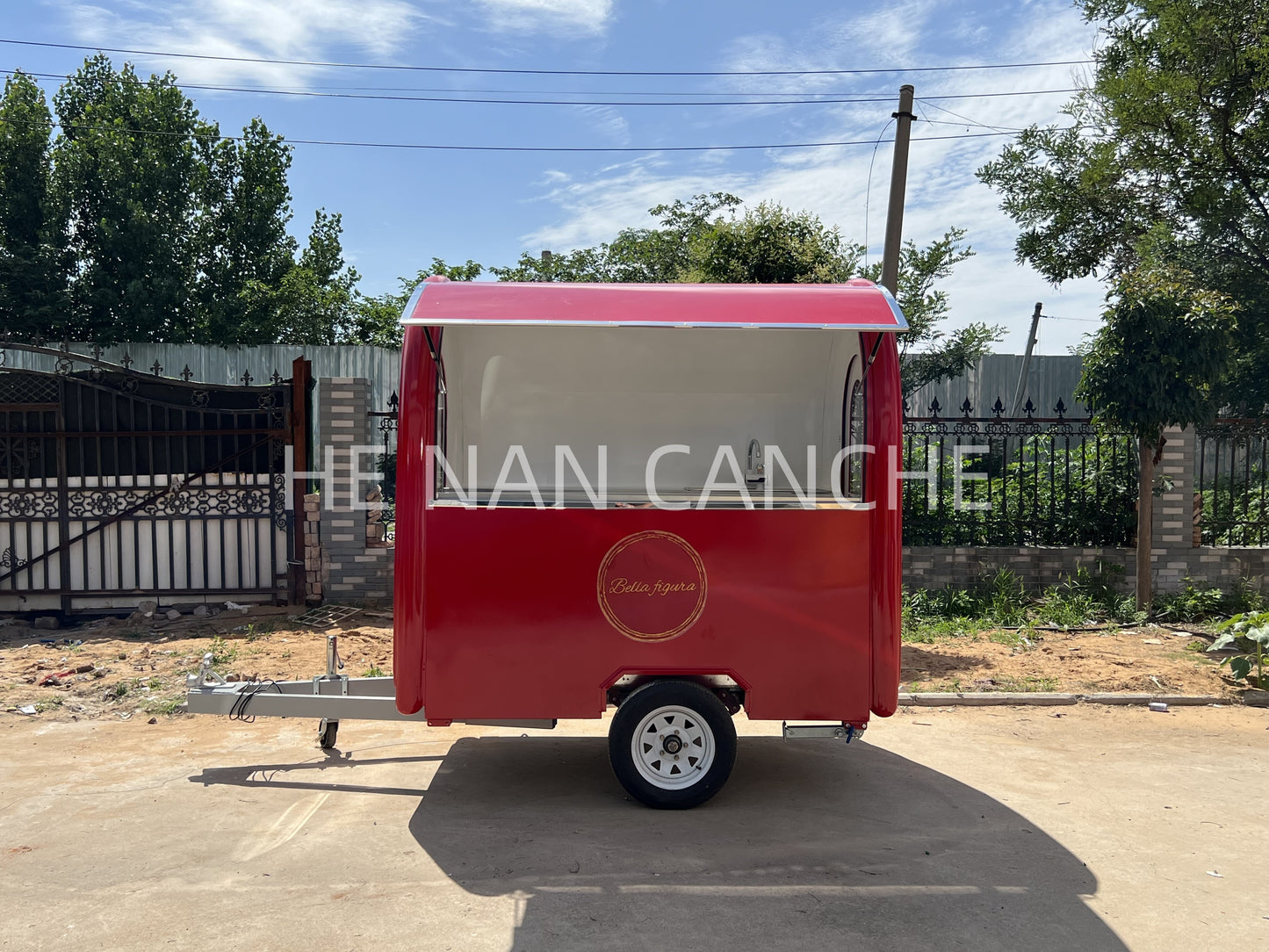 Mini donut cart /portable food trailer