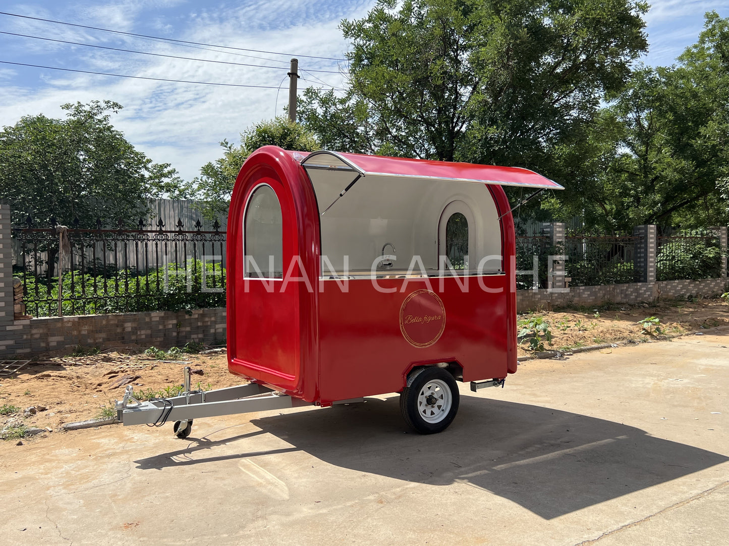 Mini donut cart /portable food trailer